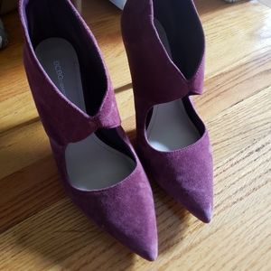 Bcbgeneration burgundy heels